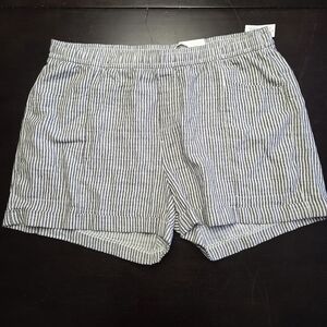 Old Navy Beach ShortsBlue and White Striped  Size XL